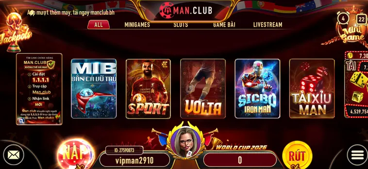 Cổng Game Bài Manclub